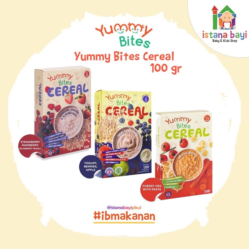 Yummy Bites Cereal - Cereal makanan bayi