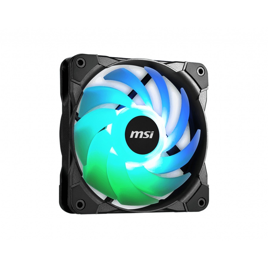 MSI MAX F12A-3 ARGB Addressable RGB Fan 120mm Case Fan Casing