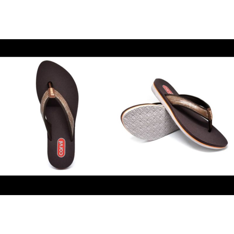 CARVIL Sandal Wanita ANGGUN (silver, brown)