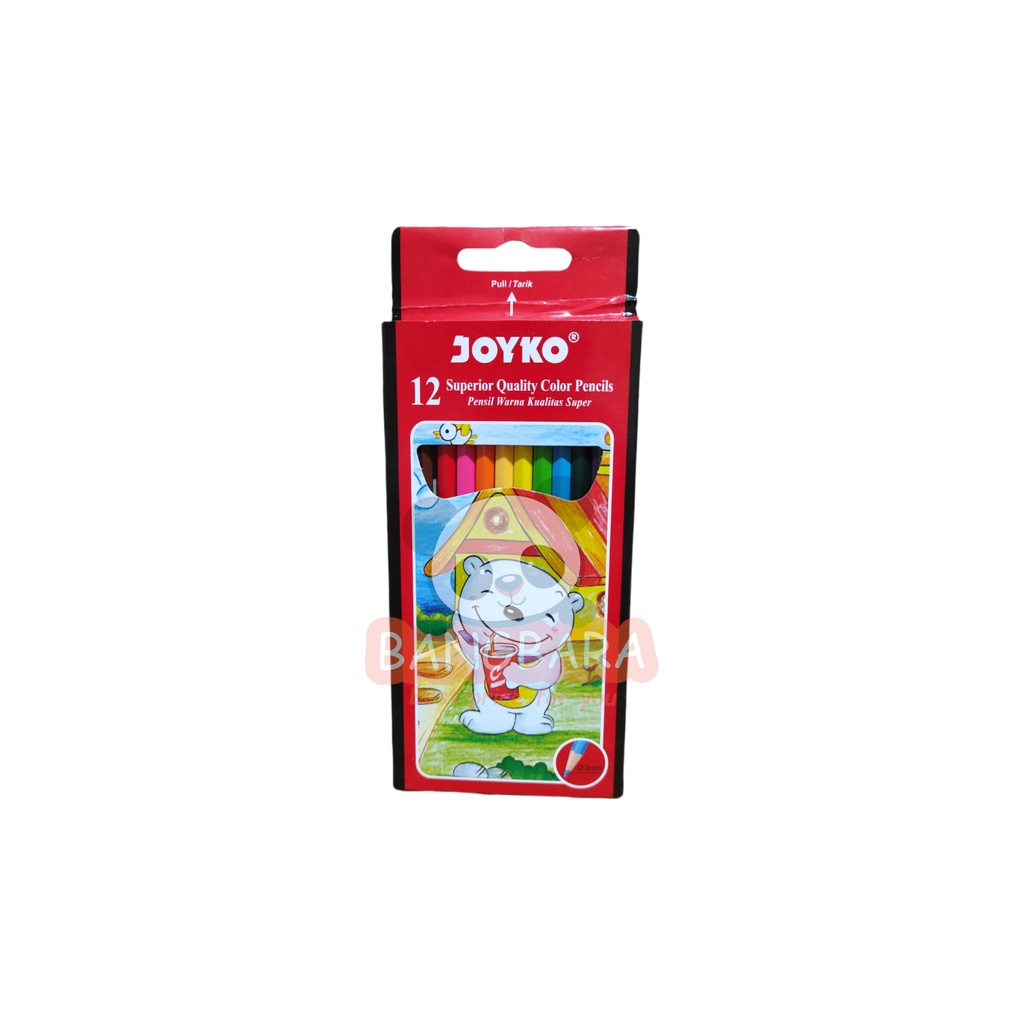 

Pensil Warna Joyko Panjang 12 Warna