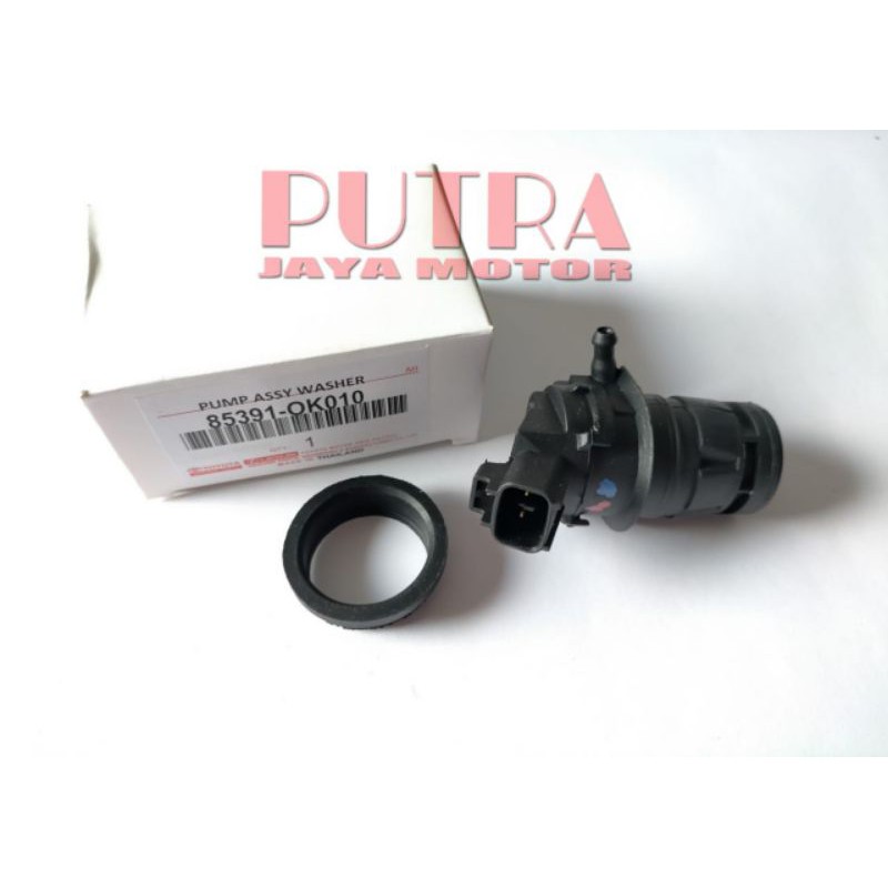 MOTOR WASHER DINAMO POMPA AIR TABUNG WIPER AVANZA XENIA LAMA INNOVA RUSH YARIS BAGIAN BELKANG (0K010