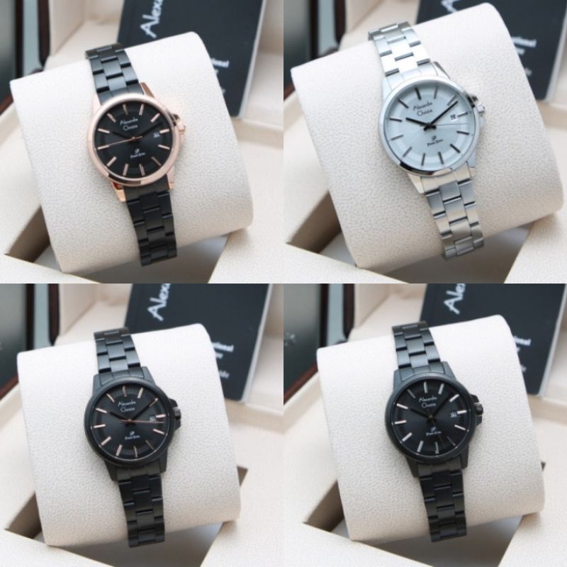 JAM TANGAN WANITA ALEXANDRE CHRISTIE AC 1034 / AC1034 RANTAI ORIGINAL