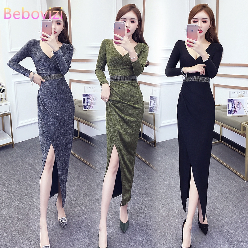 long sleeve and long dress