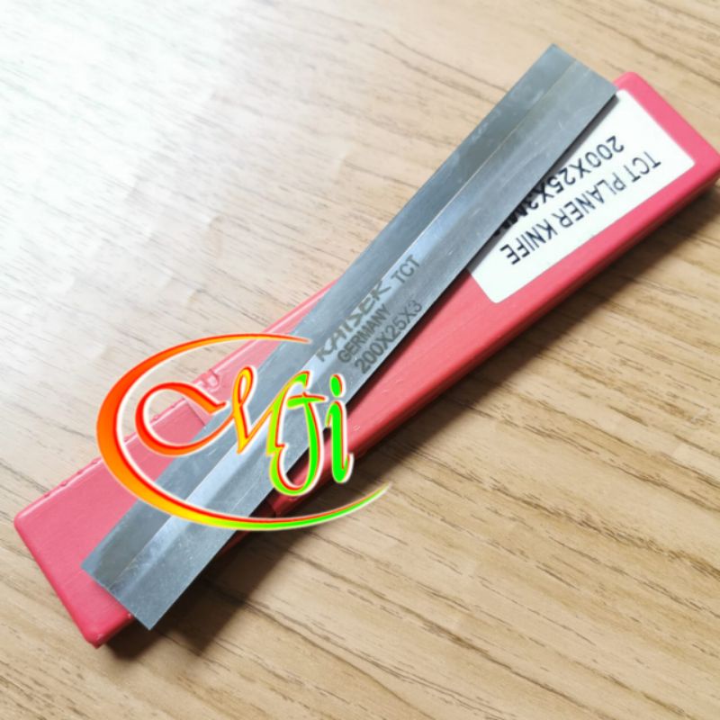 Mata Pisau Serut Planer 200×25×3 mm TCT GERMANY Pisau Mesin Duduk 20 Cm Pisau Ketam 20 Cm Original