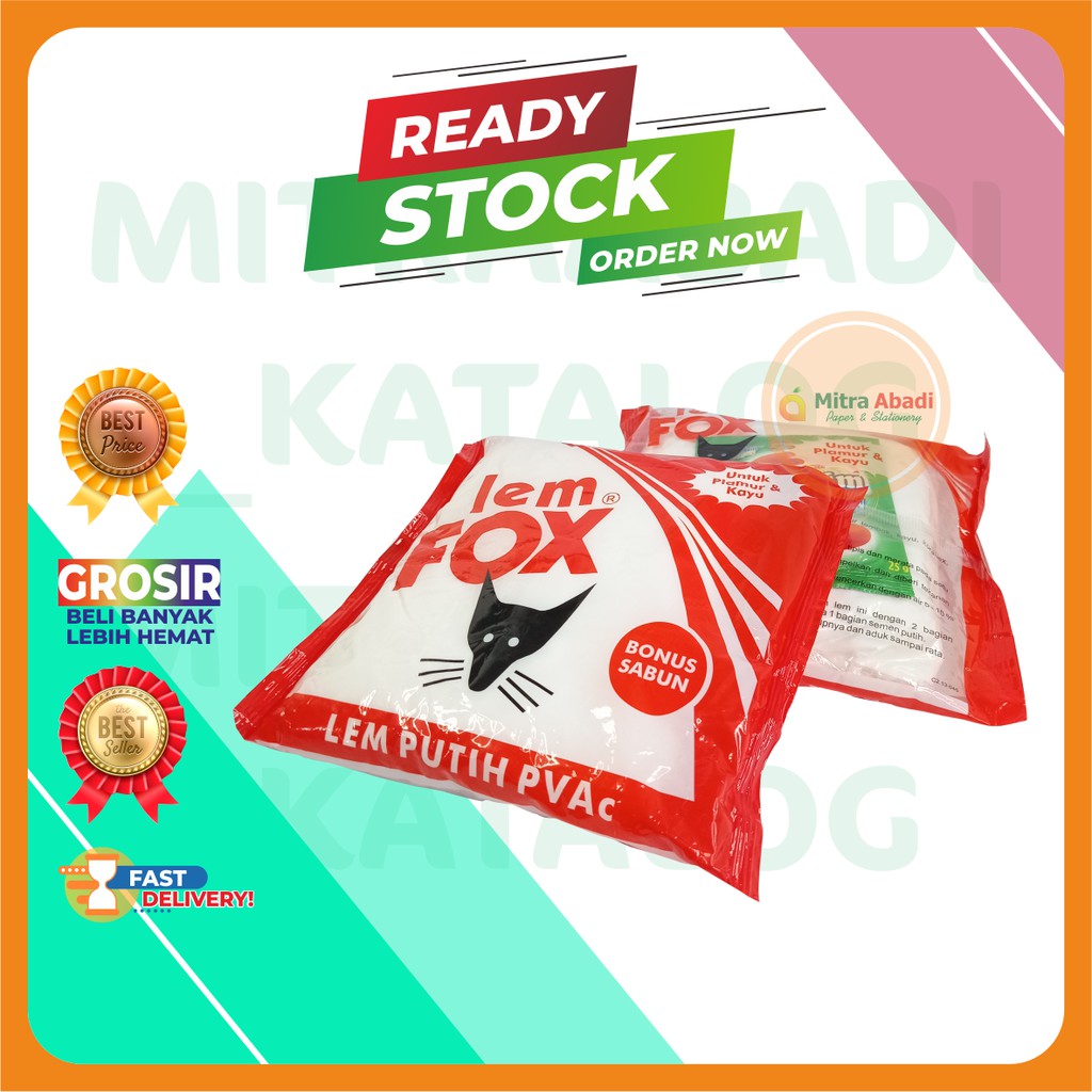 

LEM FOX PUTIH PLASTIK 700 gr