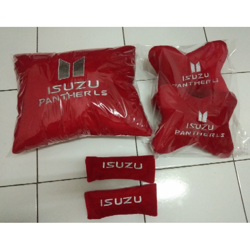bantal panther isuzu panther ls merah