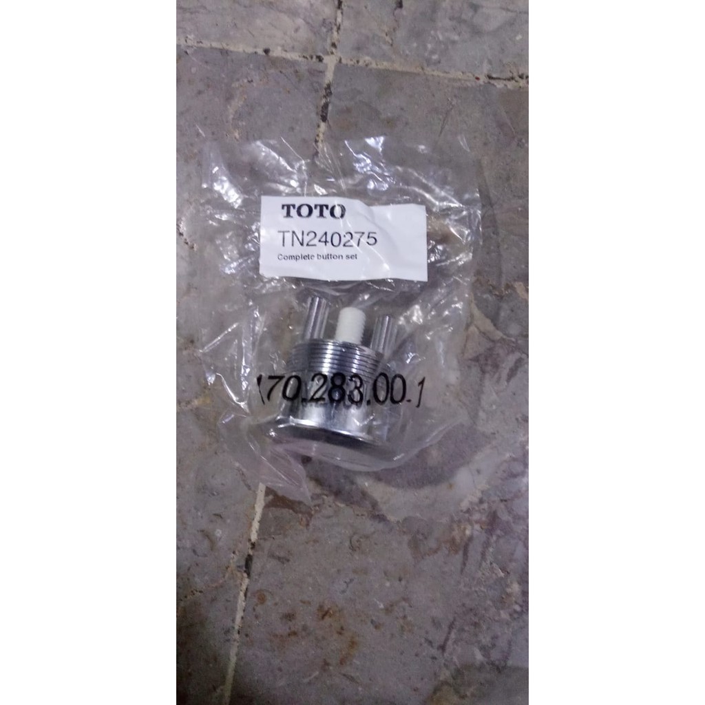 TOMBOL / PENCETAN CLOSET DUAL FLUSH TYPE TN240275 TOTO