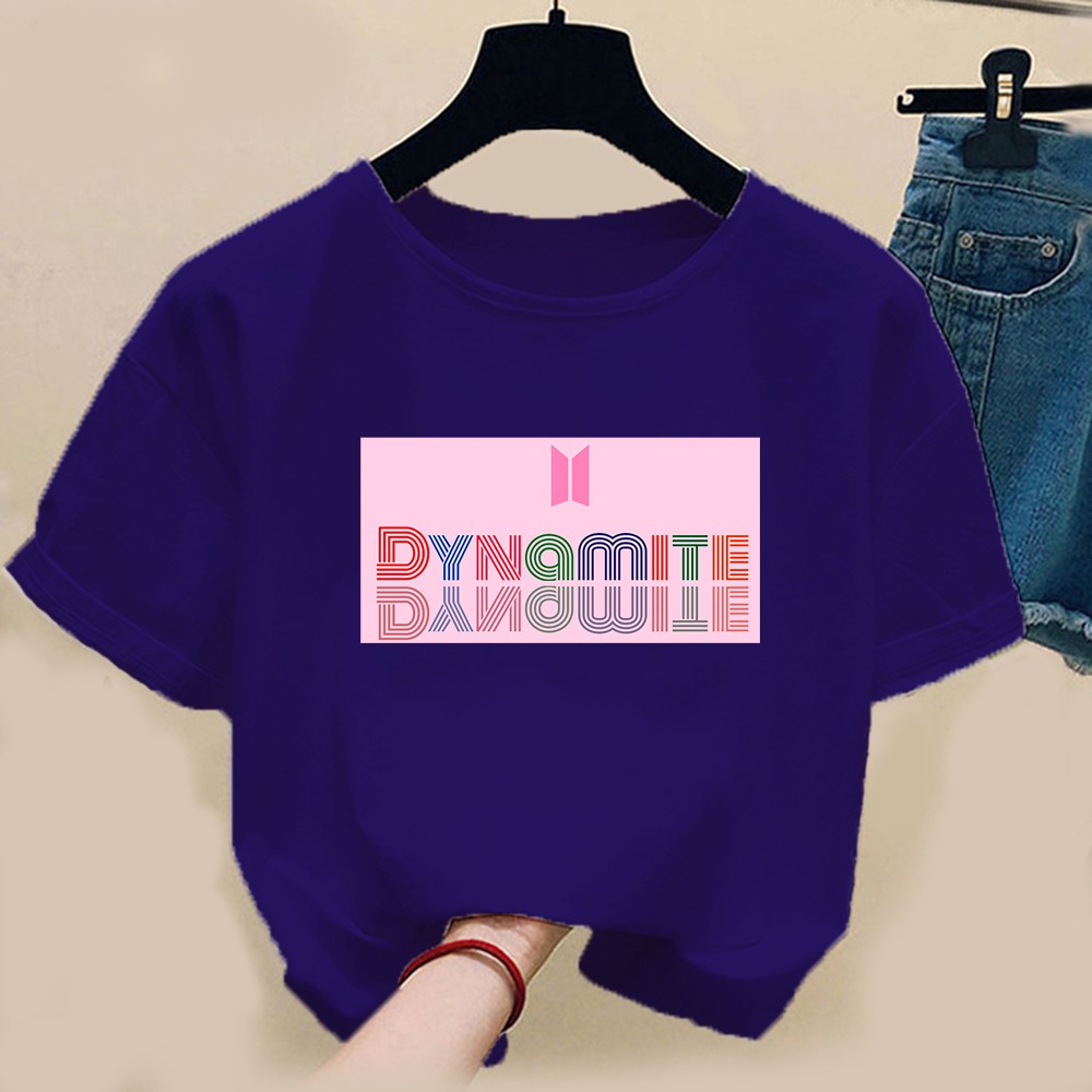 FLEURIR - KAOS  DYNAMITE TP WANITA DEWASA LENGAN PENDEK TEE UNISEX WANITA PRIA