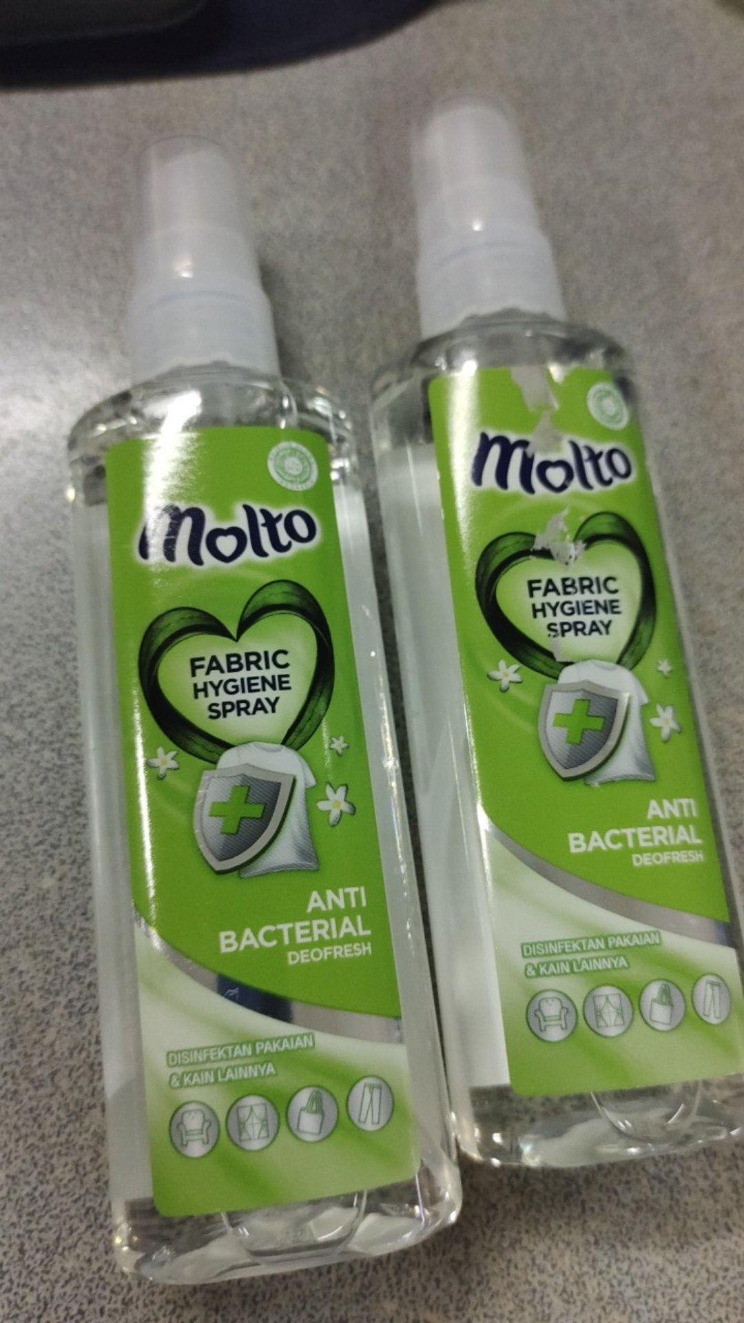 Molto Fabric Hygiene Spray Anti Bacterial 100ml
