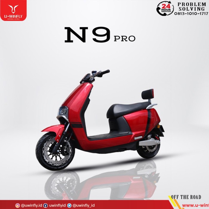 Sepeda Motor Listrik Uwinfly N9 pro
