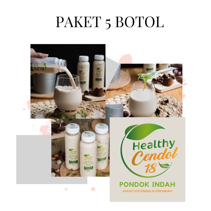 

Healthy Cendol 18 (Paket isi 5)