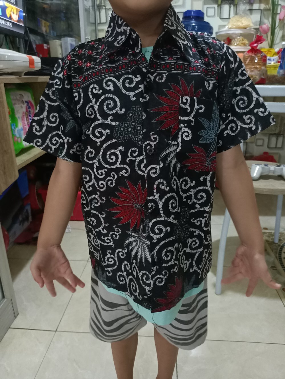 Kemeja Batik Anak Cowok//baju Batik Anak Cowok//batik Anak Laki Laki