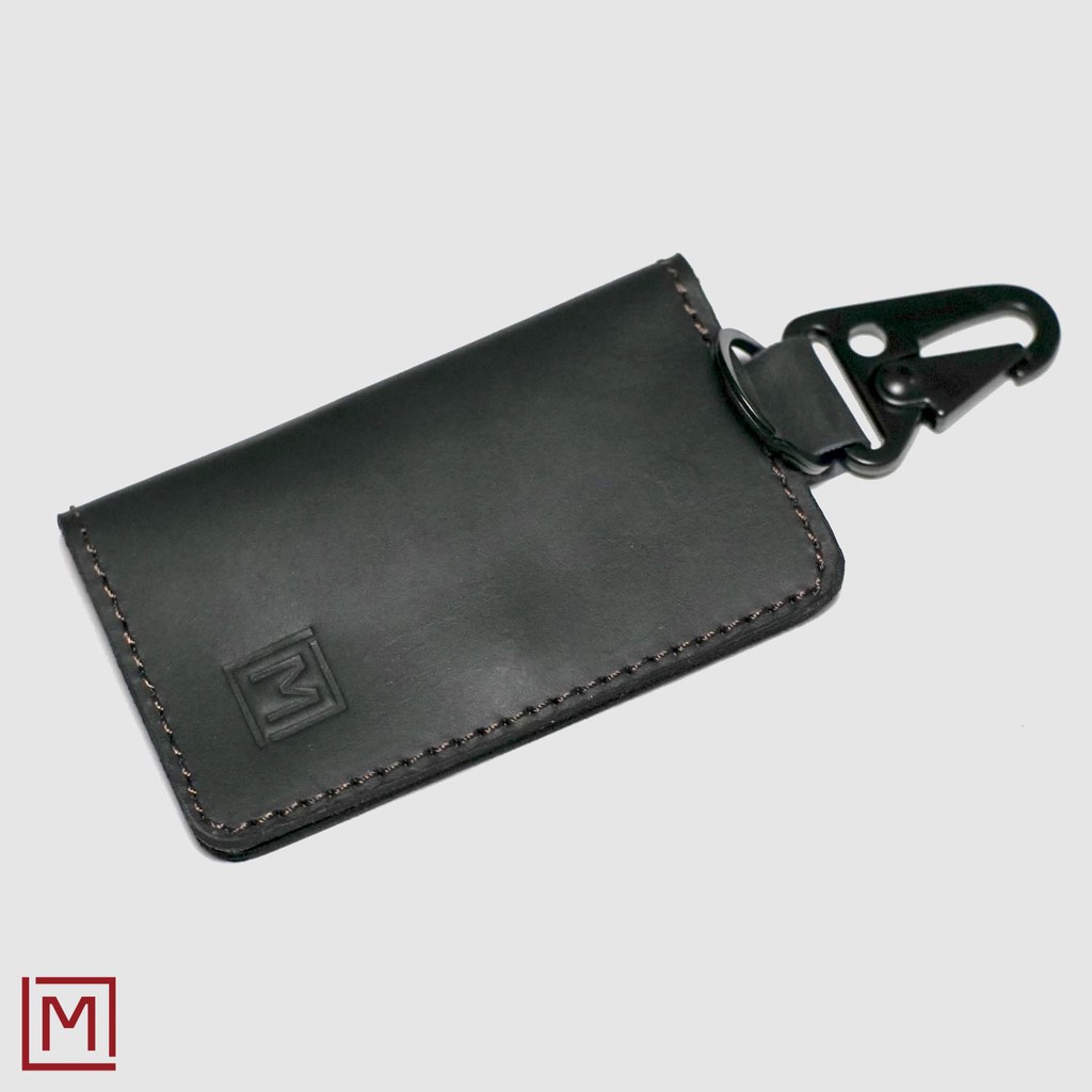 Mekafa - Visco Black Dompet STNK Kulit Mobil Premium