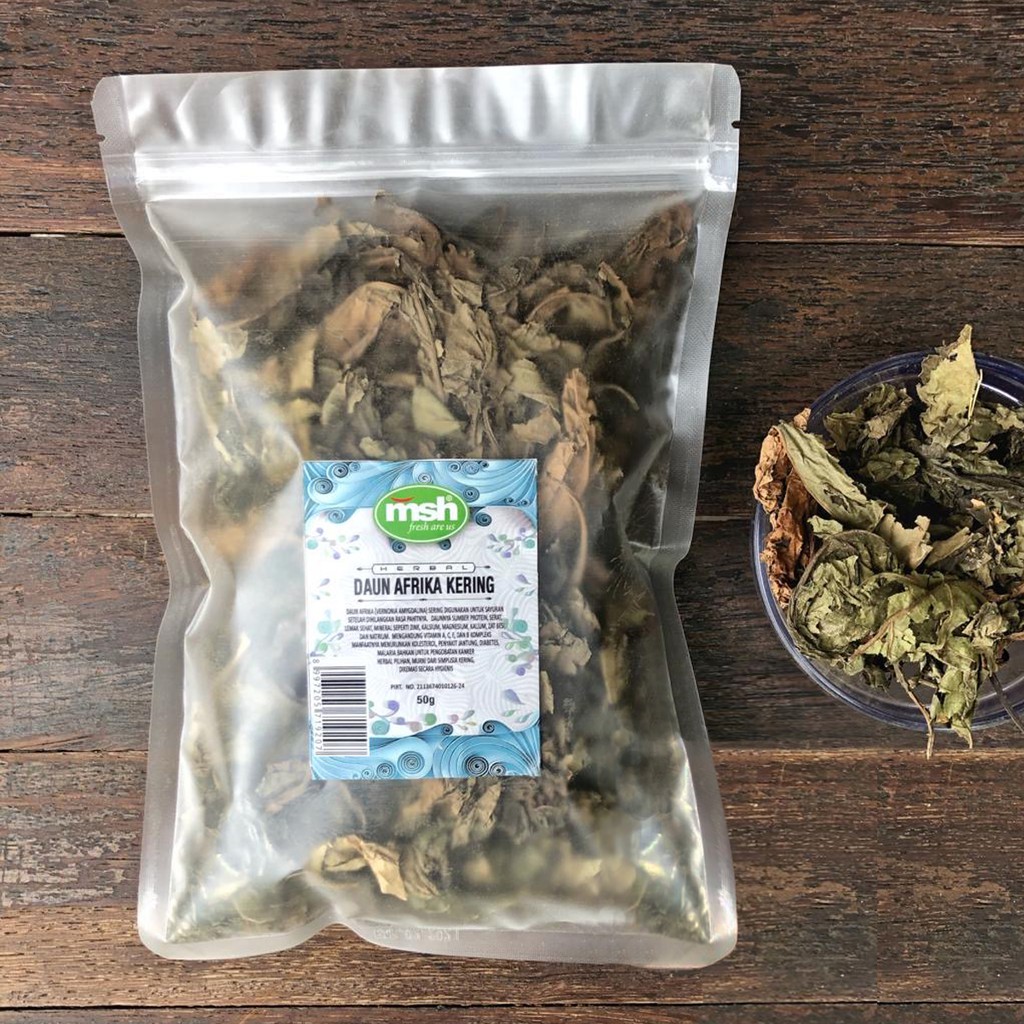 

Premium MSH Daun Afrika Kering 50 g