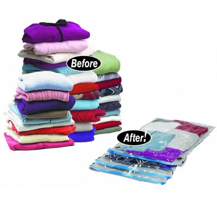 Plastik Vakum Baju Vacuum Compression Bags Clothes 40x60cm 1 PCS - TR028