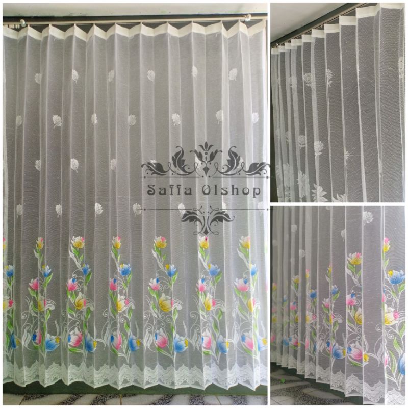 Gorden Vitras Daleman Motif Tulip Warna