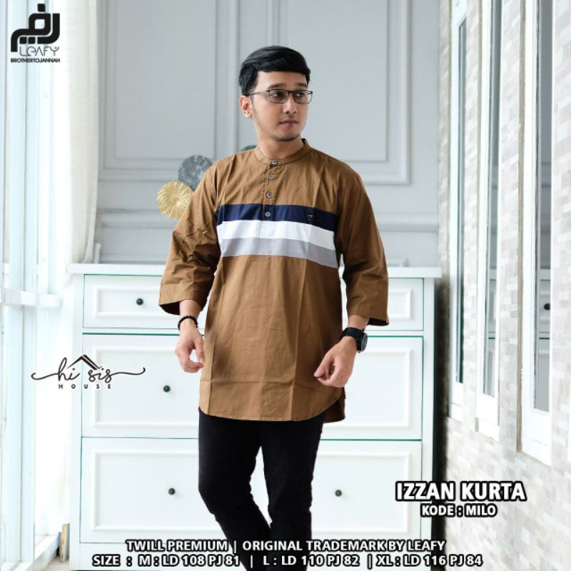 Izzan Kurta ori by-leafy