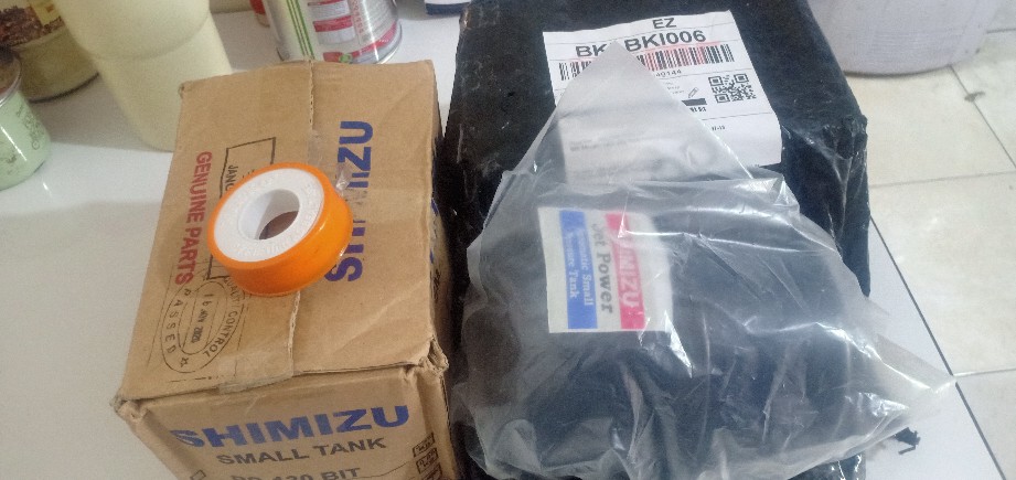 Tabung Angin Pompa Air Shimizu 2 Ltr Shimizu Tangki Ps 135