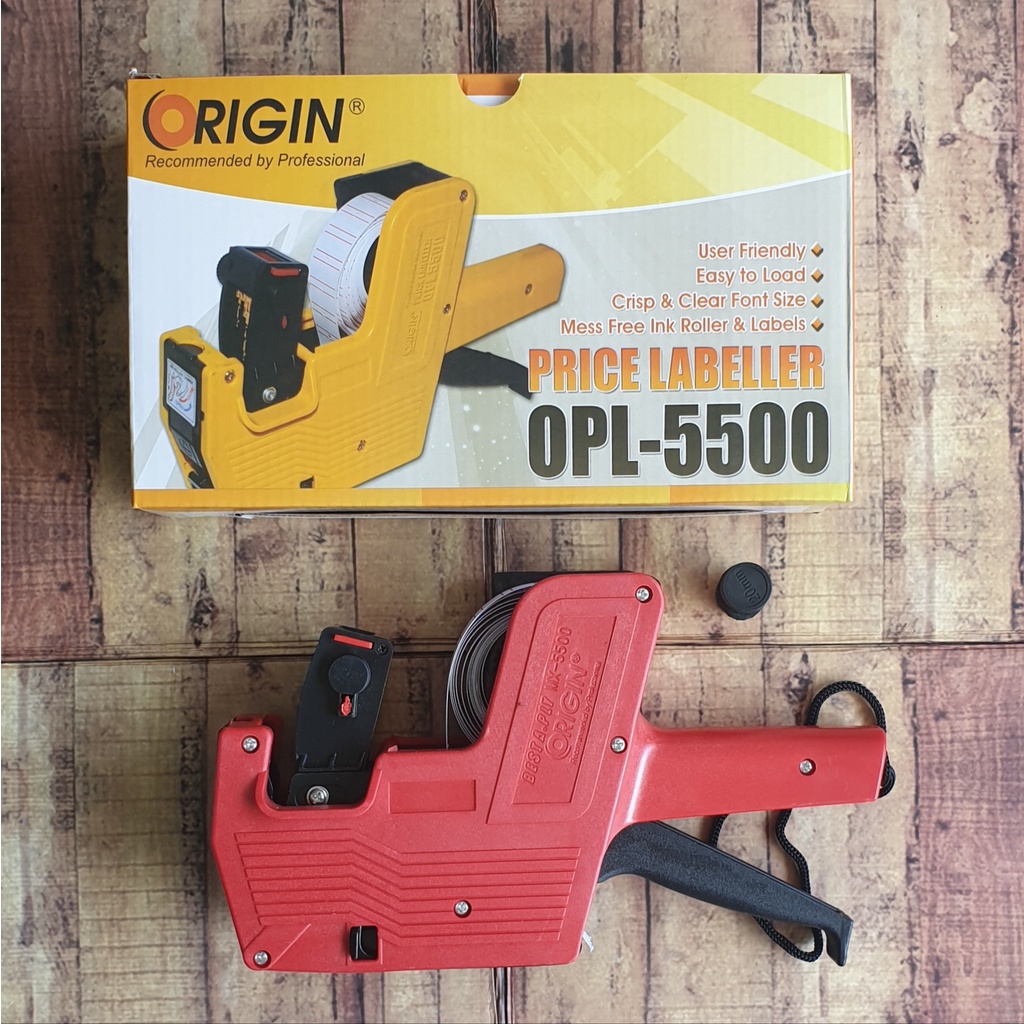 Alat Label Harga Origin OPL 5500 - Price Labeller - Alat Label Harga 1 Line - Mesin Label Harga