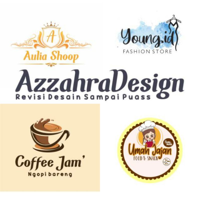 Jual Jasa Desain Logo Olshop Premium Indonesiashopee Indonesia 8801