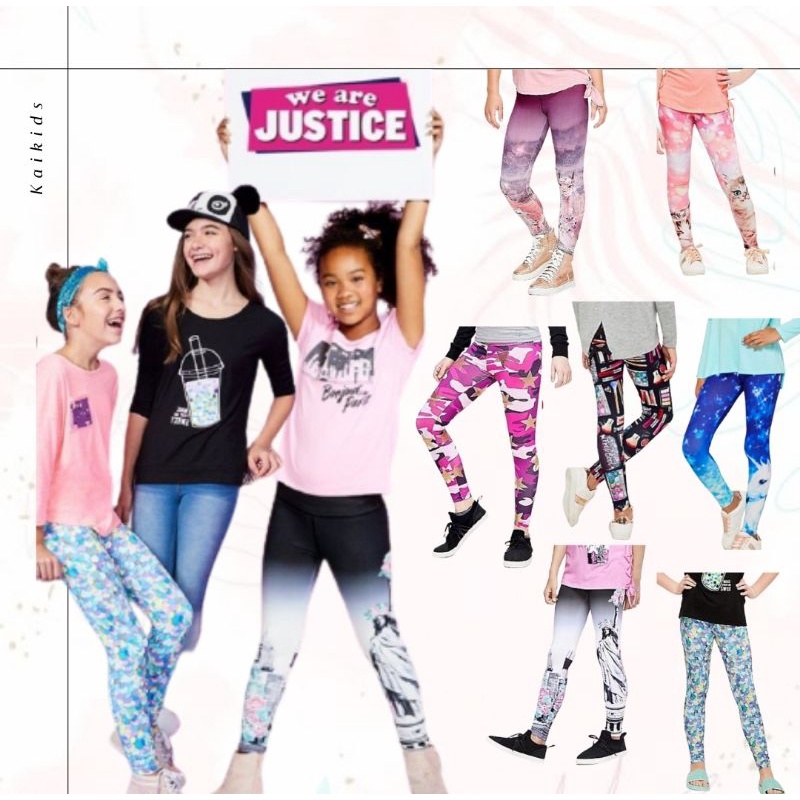 Justice Legging Motif Anak Cewek Remaja ABG