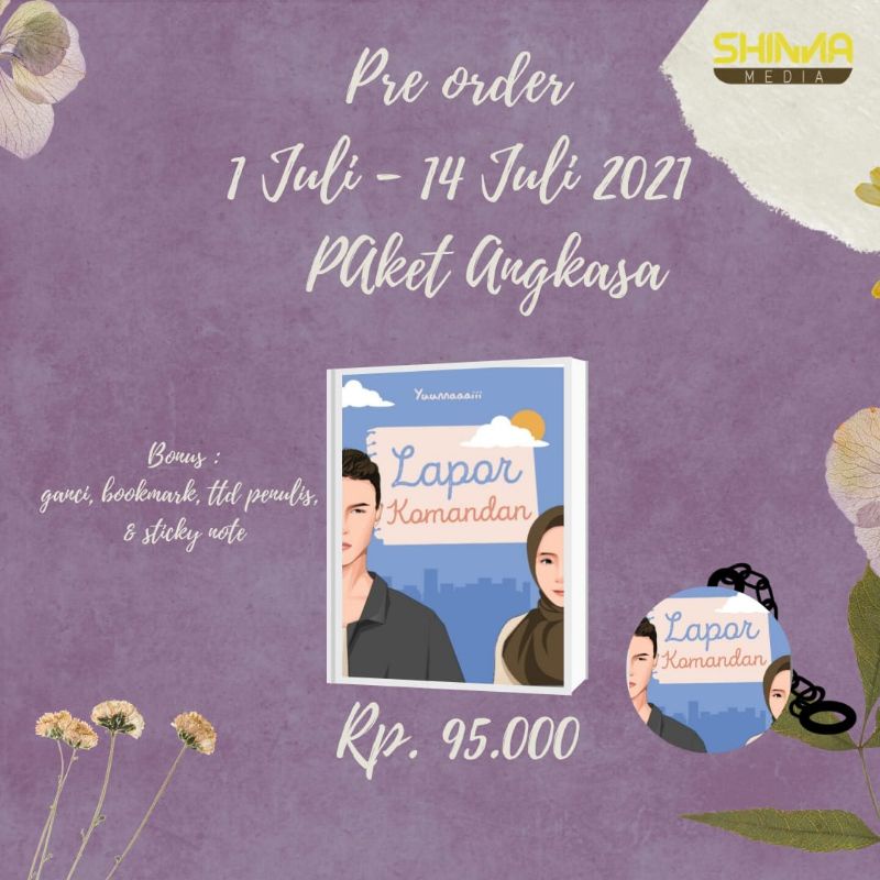 PRE ORDER Novel Lapor Komandan