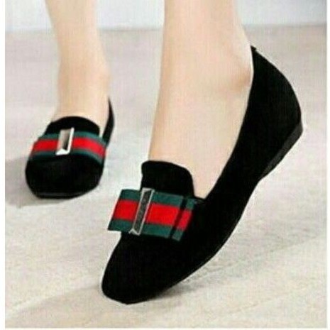 platshoes wanita dewasa pita Gucci