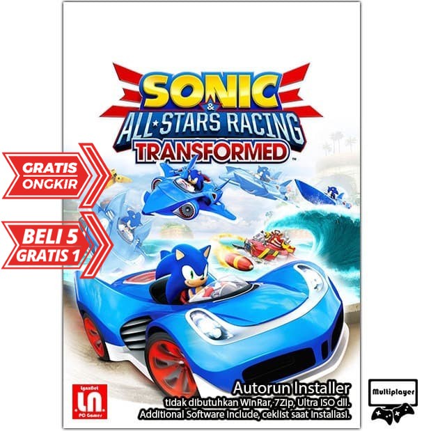 Sonic and All Star Racing Transformed - PC  Game - Download Langsung Play