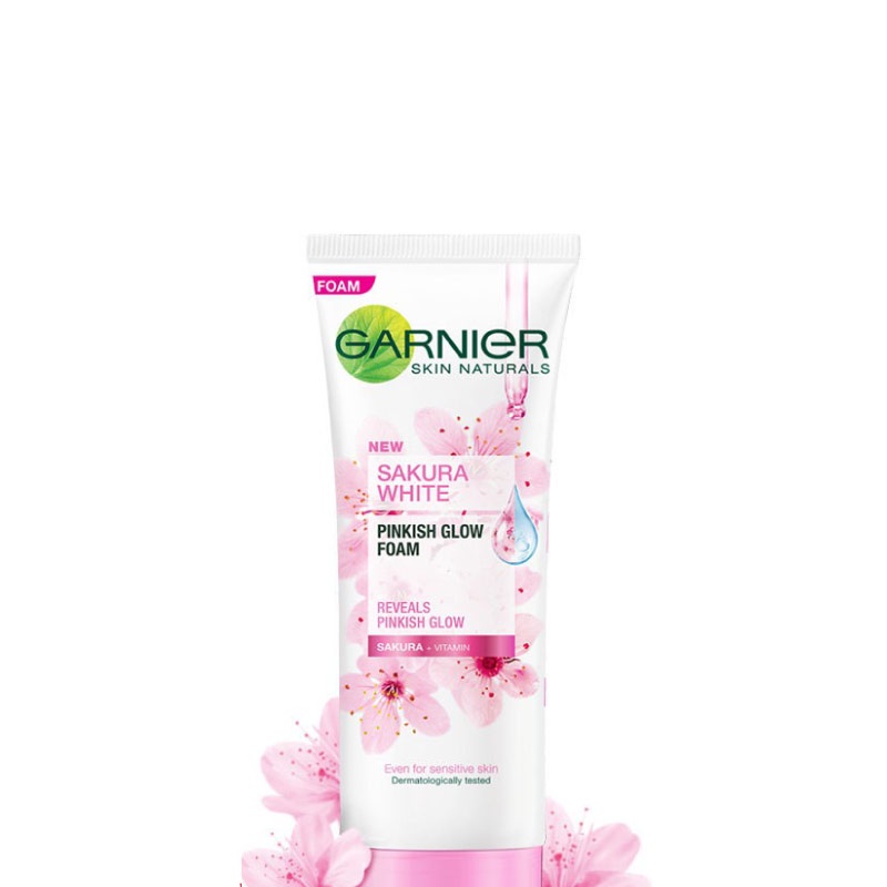 GARNIER SAKURA GLOW GLOWING FACE WASH 50ML