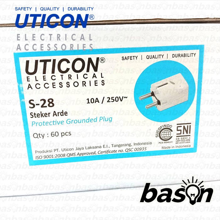 UTICON S28 Steker Arde