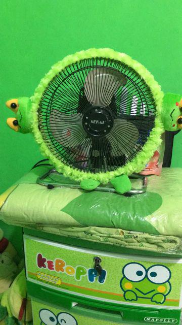 Grosir Set 4 In 1 List/ Cover/ Bando Tv, Kipas, Sarung / Cover Remot, Tissu Karakter / Boneka