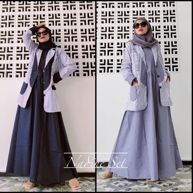 Nadine set dress set blazer