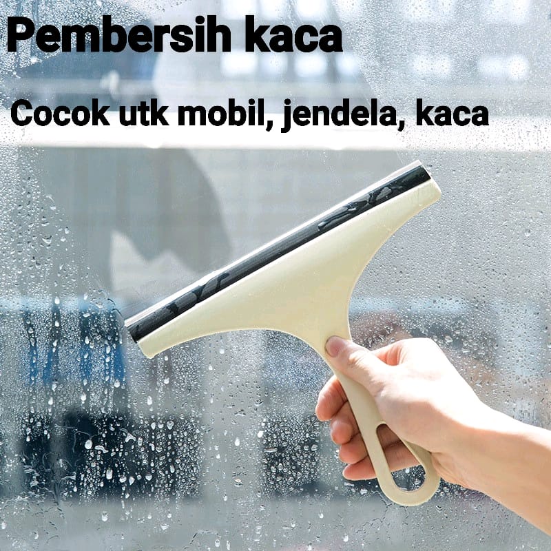 Pembersih kaca jendela kamar mandi