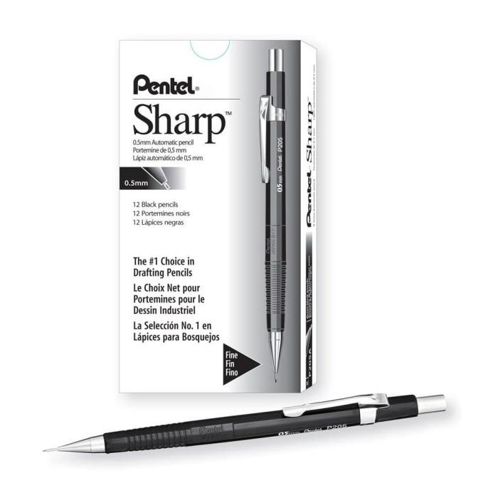 

[COD] Pentel Sharp P205 0.5 drafting pencil TERPERCAYA Kode 1442