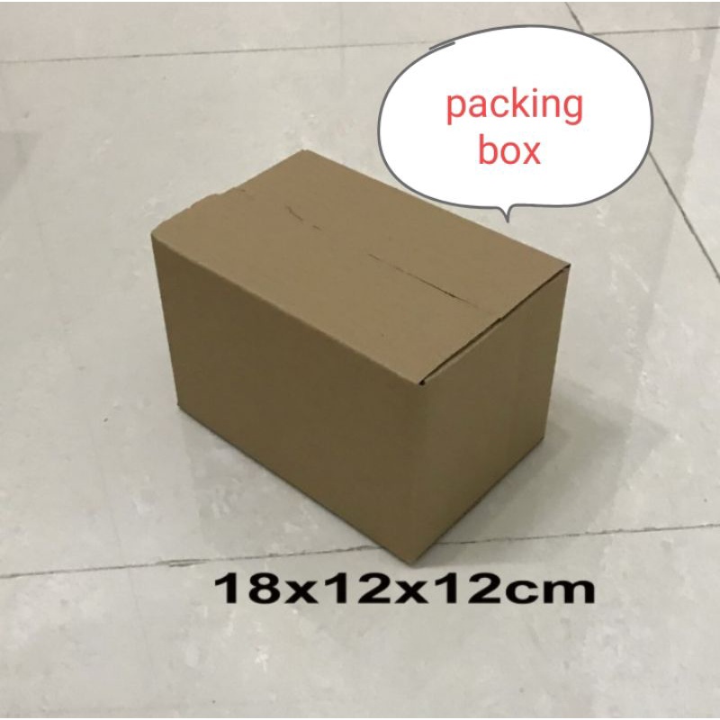 

kardus uk.18x12x12 cm box packing dll ST