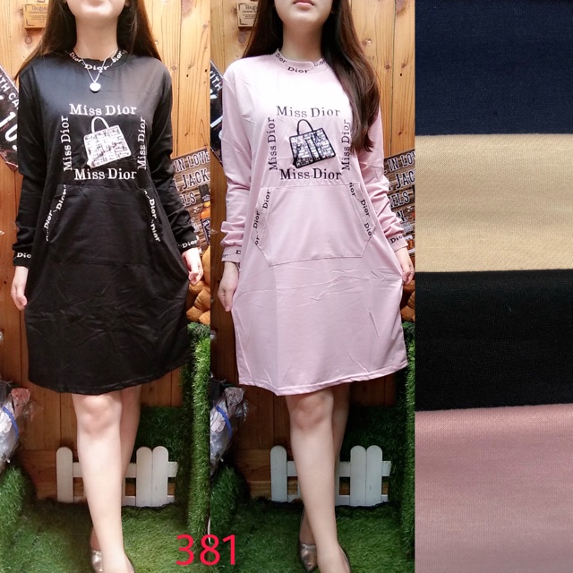 TUNIC MISSDIOR POCKET BIGSIZE 381IMPORT