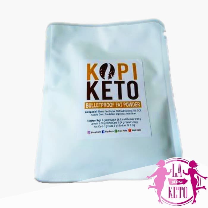 

Krimer- Kopi Keto - Bulletproof Fat Powder / 1Sachet @8Gr ( Ketofriendly ) -Krimer.