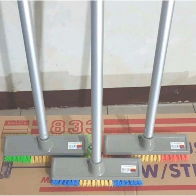 sikat lantai sikat dorong sikat gagang panjang Nagata