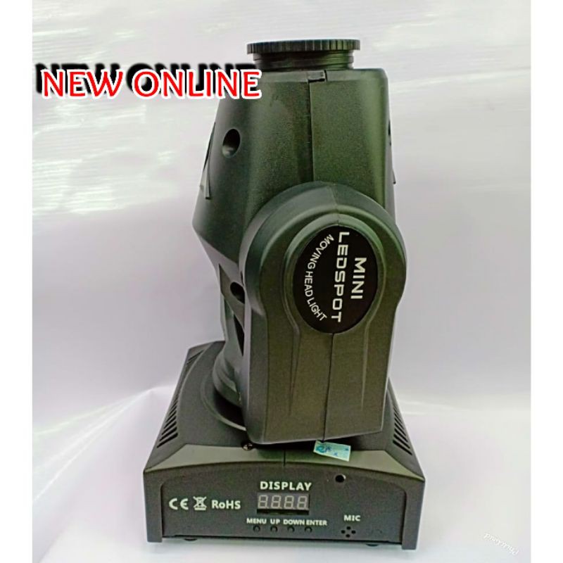 MOVING HEAD MINI BEAM REDSUN 30WATT MURNI PLUS LED