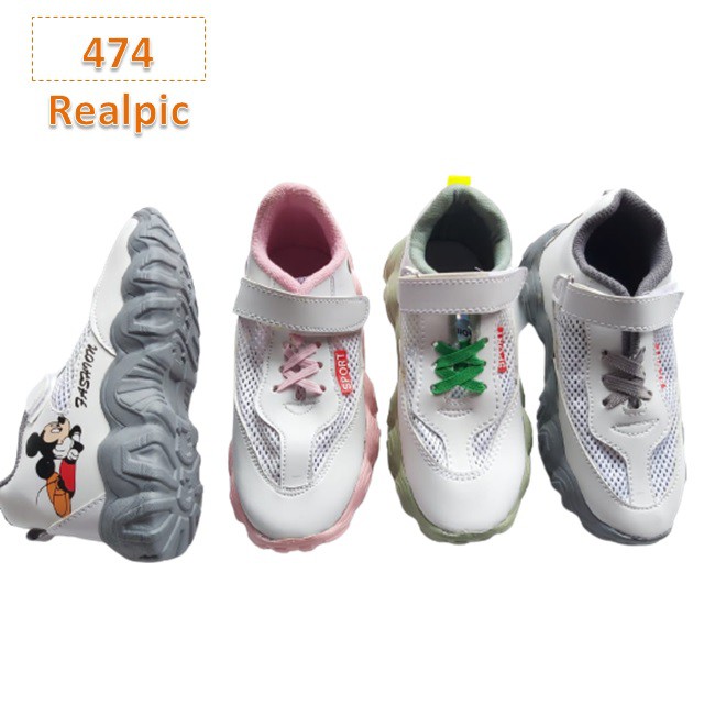 Sepatu Sneakers Anak Mouse Fashion Korea Cewek Cowok - 474