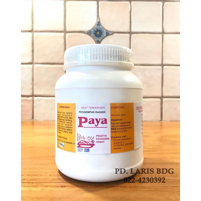 

PAYA TEPUNG PENGEMPUK DAGING 1KG (MEAT TENDERIZER)