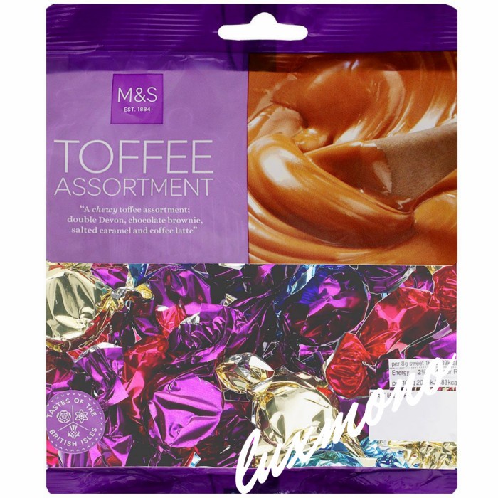 

M&S MARKS & AND SPENCER TOFFEE ASSORTMENT PERMEN COKLAT COKELAT MIX