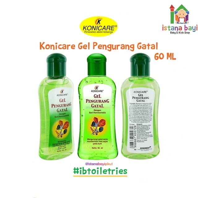 Konicare Gel Pengurang Gatal - GEL AMPUH penghilang Gatal