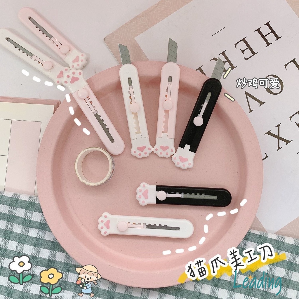 

Alat Sekolah Pisau Kecil Cutter Mini Lucu Pisau Mini-Le