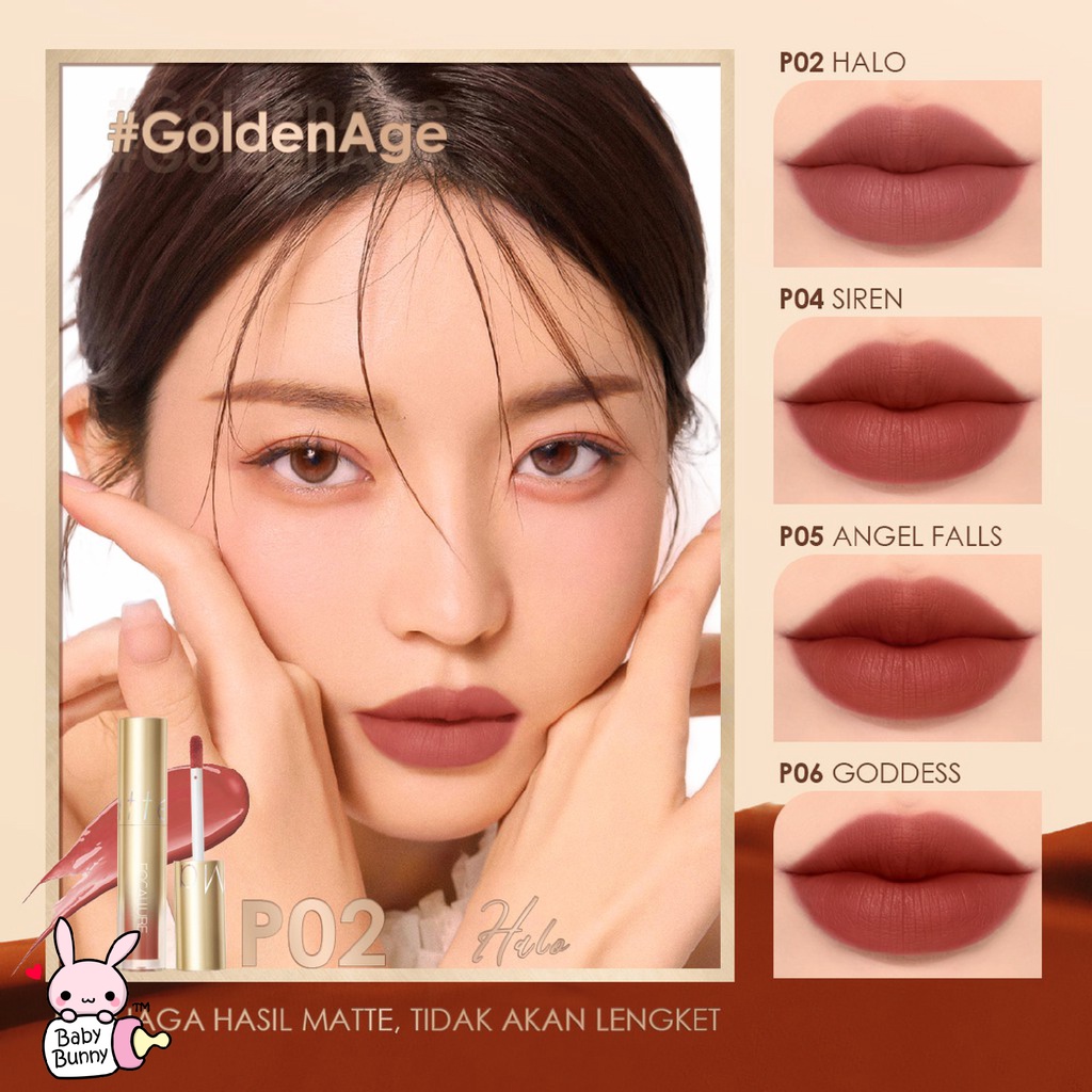 ❤ BELIA ❤ FOCALLURE Ultra Matte Liquid Lipstick FA245 | #GoldenAge Liquid Matte Lipstik Fast Dry Tahan air Lip Tint | BPOM