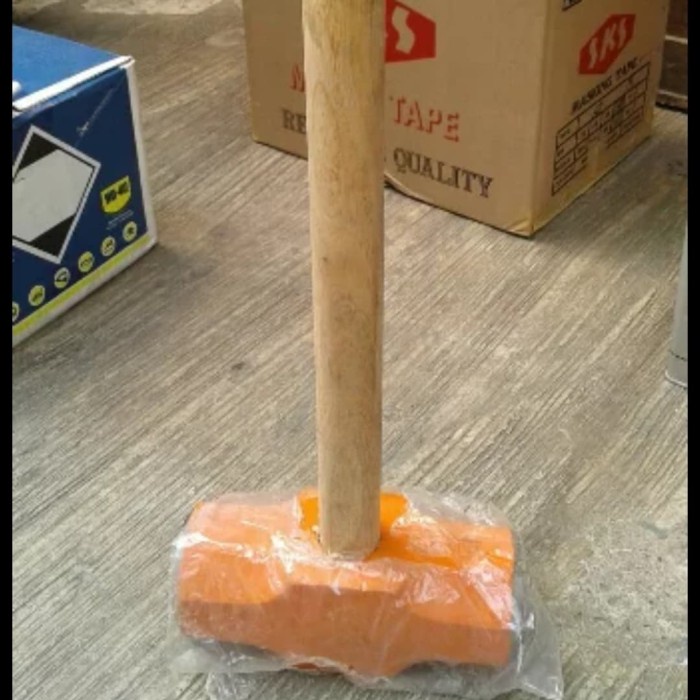 Palu Godam Palu Bodem 10 Kg Gagang Kayu - Sledge Hammer Wood Handle 20