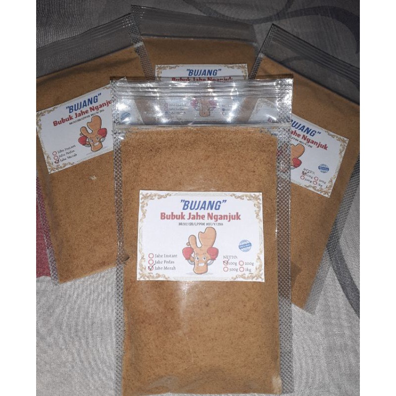 

bubuk Jahe Merah Asli