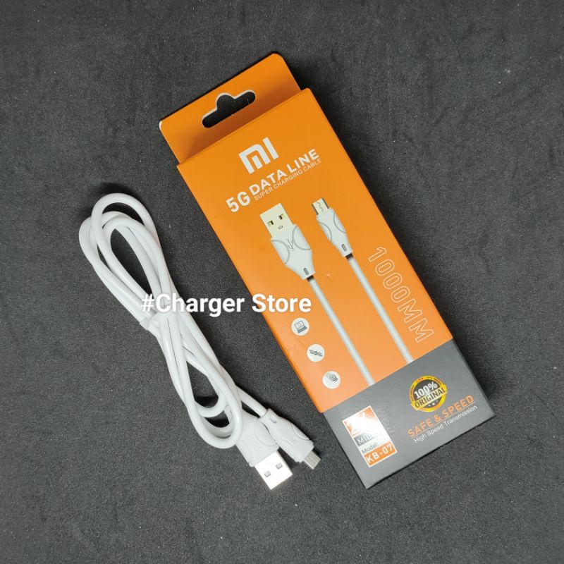 Kabel Data Xiaomi 2.4A Fast Charging Micro USB 5G Data Line Quick Charge