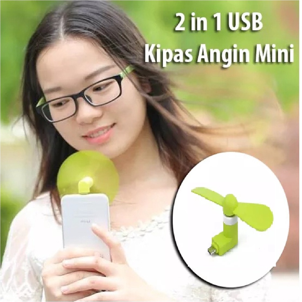 Kipas Angin OTG Micro/ V8