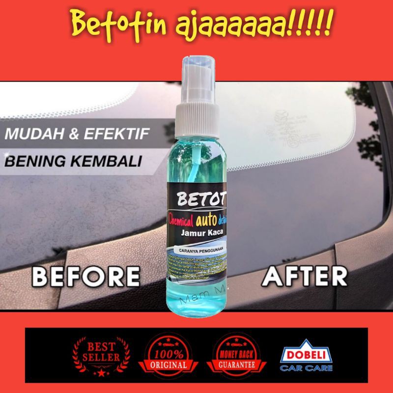 Betot Obat jamur kaca mobil/cairan pembersih jamur kaca mobil